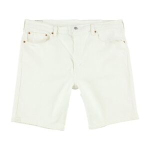 Levi's Mens 412 Slim Casual Denim Shorts, White, 30, DM